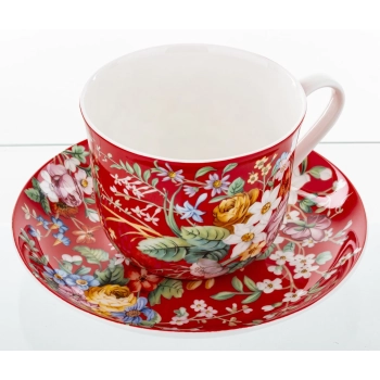 Pl Filiżanka 370Ml + Spodek Bon China