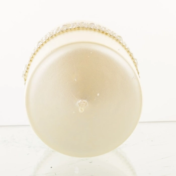 Pl Kremowy Świeca Crystal Opal Pearl Walec Mały F7