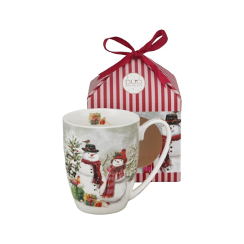 Pl Kubek Classic Snowman Smile