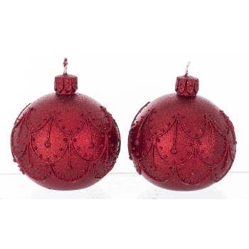 Świeca Bombka Kpl. 2 Szt.