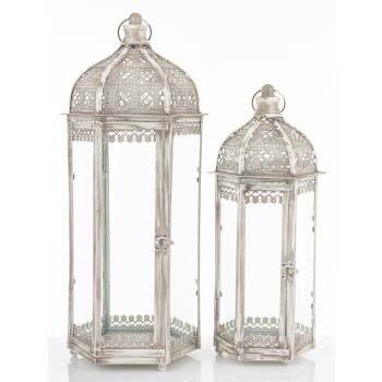 Lampion Metalowy Kpl. 2 Szt.