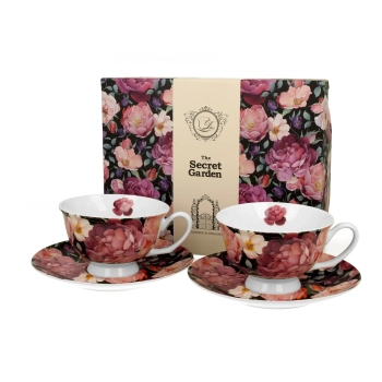 Pl Filiżanki Royal Ze Spodkami Spring Roses Bl 2Sz