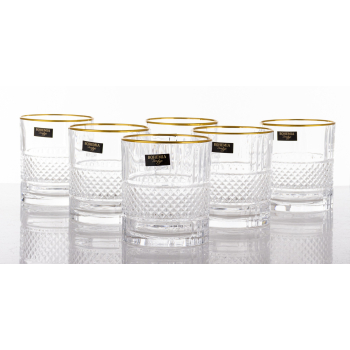 Pl Bohemia Prestige Elegante Gold Szklanka 340Ml 6