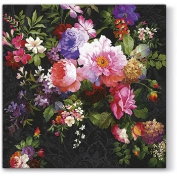 Pl Serwetki Roses On Velvet