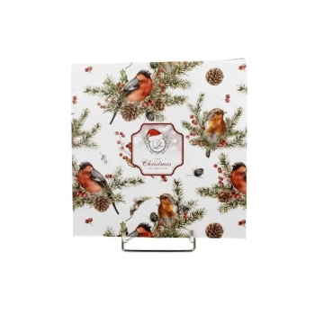 Pl 2 Talerze Deserowe 19 Cm Christmas Birds