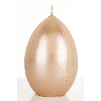 Pl Świeca Jajko Duże Opal Rose Gold
