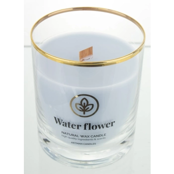 Pl Water Flower Organic Świeca Zapachowa