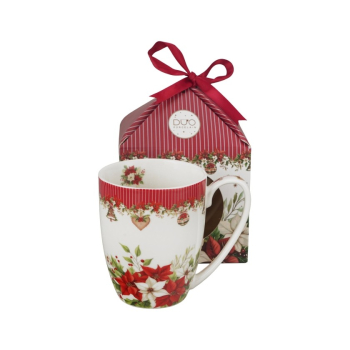 Pl Kubek Classic Christmas Flower