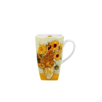 Pl Kubek Kwadratowy Sunflowers
