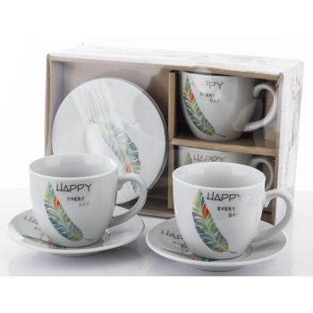 Pl 2 Filiżanki 150 Ml Z Podstawkami-Prom.