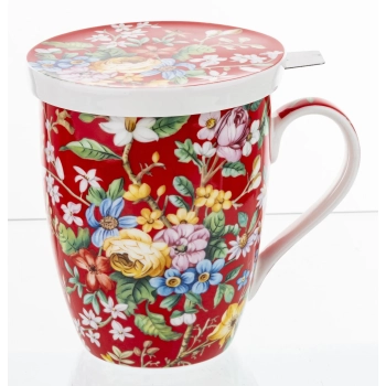 Pl Kubek 450Ml Z Zaparzaczem Bon China