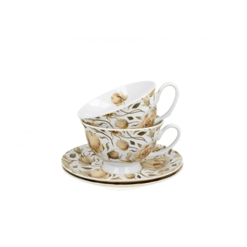 Pl Filiż. Royal Ze Spodkami English Roses Wh 2Szt.