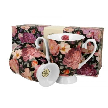 Pl Kubki Royal Spring Roses Black 2 Szt.