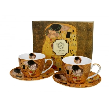 Pl 2 Filiżanki Ze Spodkami The Kiss Classic Klimt