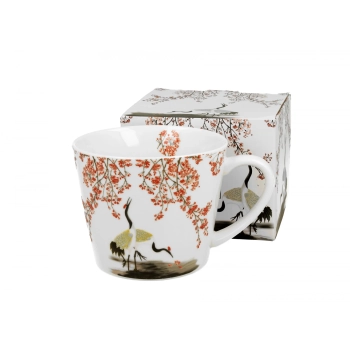 Pl Kubek Prosty Sakura I Żurawie 610 Ml
