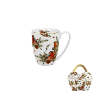 Pl Kubek Classic W Koszyczku Christmas Birds