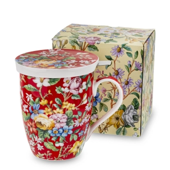 Pl Kubek 450Ml Z Zaparzaczem Bon China