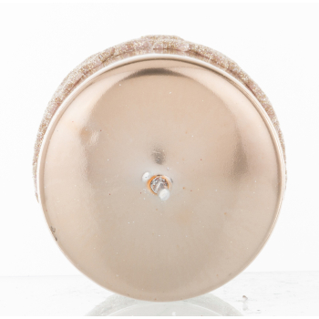 Pl Rose Gold Świeca Ice Star Walec Mały Fi7