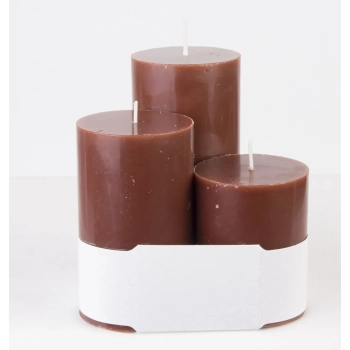 Pl Chocolate Świeca Zapach. Cookies 3-Pack-Prom.