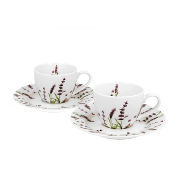 Pl Kpl 2 Filiżanek Espresso 90 Ml Classic Lavender