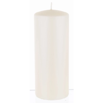 Pl Krem Świeca Opal Metallic Mat Walec Duży Fi7