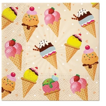 Pl Serwetki Ice Cream