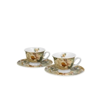 Pl Kpl.2 Filiżanek Espresso Royal Ze Spodkami Peon