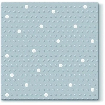 Pl Serwetki Inspiration Dots Spots Silver White