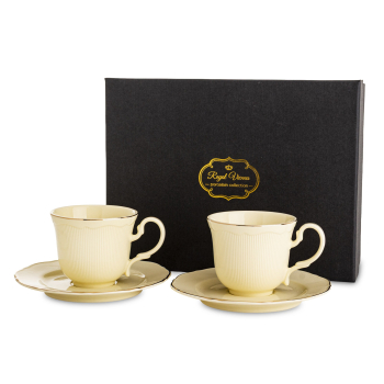 Filiżanka Espresso Z Podstawką Kpl. 2 Szt.