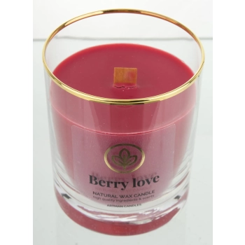 Pl Berry Love Organic Świeca Zapachowa