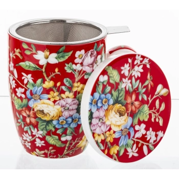 Pl Kubek 450Ml Z Zaparzaczem Bon China