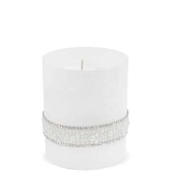 Pl Biel Świeca Crystal Szkło Pearl