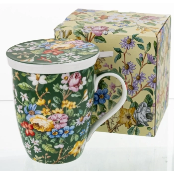 Pl Kubek 450Ml Z Zaparzaczem Bon China