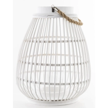 Lampion Z Rattanu-Prom.