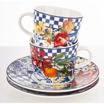 Filiżanka Ze Spodkiem Do Espresso  Kpl.2 Szt.