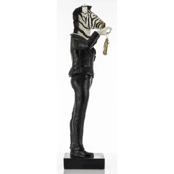 Figurka Zebra Z Zegarkiem