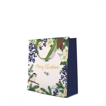 Pl Torebka Christmas Sparrow Medium