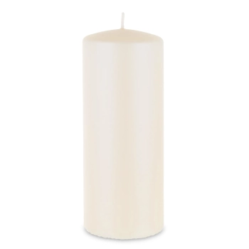 Pl Krem Świeca Opal Metallic Mat Walec Duży Fi7