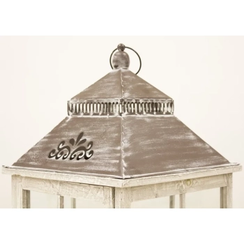 Lampion Drewniany S/3