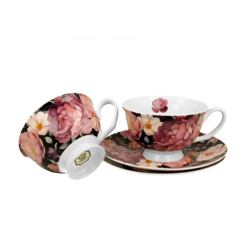 Pl Filiżanki Royal Ze Spodkami Spring Roses Bl 2Sz