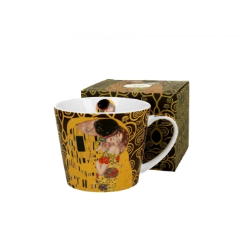 Pl Kubek Prosty 610 Ml The Kiss Brown Klimt