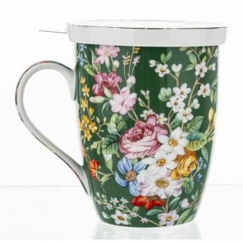 Pl Kubek 450Ml Z Zaparzaczem Bon China