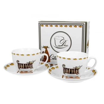 Pl 2 Filiżanki Ze Spodkami Classic Cats 280-Prom.