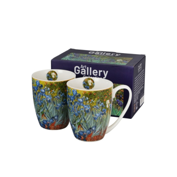Pl 2Kubki Classic Irises Van Gogh