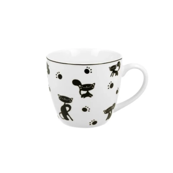 Pl Kubek 460Ml Koty Czarne-Prom.