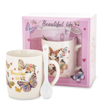 Pl Kubek Z Łyżeczką 200 Ml