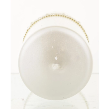 Pl Biały Świeca Crystal Opal Pearl Walec Duży Fi7