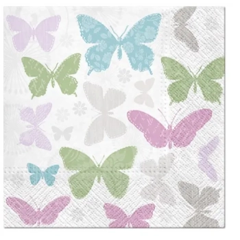 Pl Serwetki Soft Butterflies