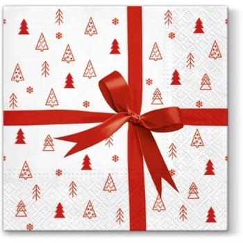 Pl Serwetki Gift (Red)