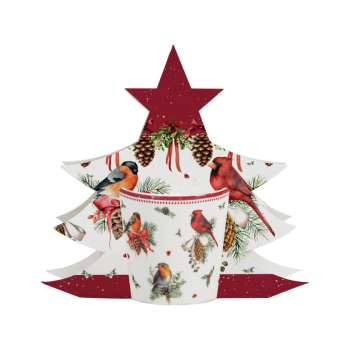 Pl Kubek W Koszyczku 400 Ml Birds Of Winter